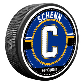 Mustang Puk St. Louis Blues NHL Captain Jersey Stitch - Brayden Schenn