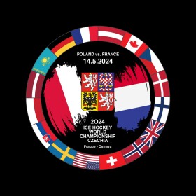 Puk Ice Hockey World Championship Czechia MS 2024 Dueling 14.5.2024 Poland vs. France