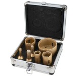 FESTA 24650 Korunky vykružovací diamantové, 8 - 68mm, M14, sada 7ks