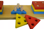 Moyo Montessori Moyo Montessori Barevné geometrické tvary - třídění