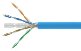 Equip Instalační kabel Cat6A U/UTP modrá / Instalační kabel / 305 m / LSZH / Dca / PoE (404542)