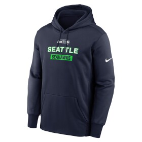 Nike Pánská mikina Seattle Seahawks NFL Toss Sweep Therma-FIT Hoodie Velikost: S