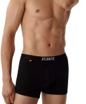 Pánské boxerky 3 pack 011 black - Atlantic černá S