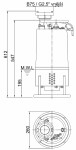 HCP PUMPS HCP 80AGN22.2 400V, kalové čerpadlo s chlazeným pláštěm