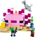 LEGO® Minecraft® axolotlů