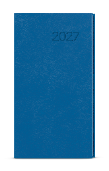 Týdenní diář 2027 Baloušek Jakub Vivella kapesní jasně modrá