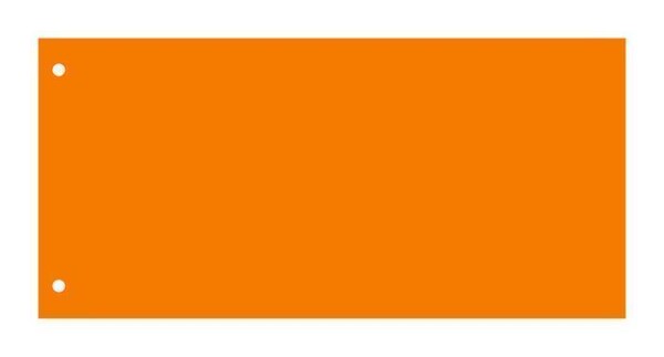 Rozdělovače kartonové 23,5x10,5cm VICTORIA, 50ks - oranžová