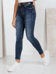 Dámské skinny džíny námořnická modř FashionStreet UY2789 s31