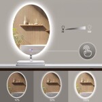 Tutumi - Zrcadlo LED 60x80cm WWA HOM-06503