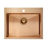 Dřez SAT Aurum rose gold SATSINK5545BRG SATSINK5545BRG