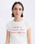 Tričko Thinking MU Light White Mirna Tee WHITE