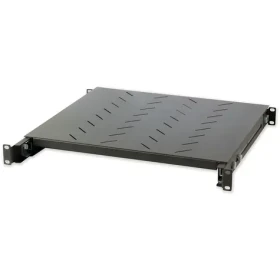 Intellinet výsuvná rack police černá / Rack police / 19" / 1U / nosnost 40 kg / hloubka 415-665 mm (923460)