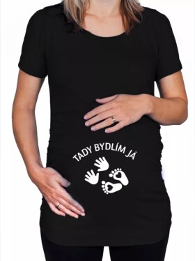 Divja Tričko - Těhotenské - Tady bydlím já