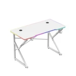 Huzaro Hero 1.7 RGB bílá / Herní stůl / 120 x 60 x 75 cm (HZ-HERO 1.7 RGB WHITE)