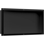 CERANO - Zápustná polička/nika do obkladu - černá matná - 60x30x10 CER-417479