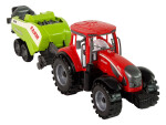 Mamido Traktor se secím přívěsem na třecí pohon