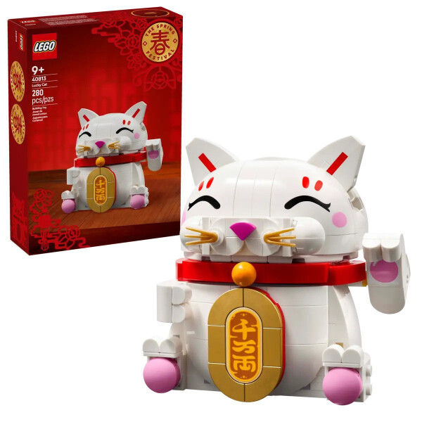 LEGO® Iconic 40813 Kočka pro štěstí - LEGO® Icons