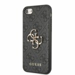 Pouzdro Guess PU 4G Metal Logo iPhone 7/8/SE2020/SE2022 šedé