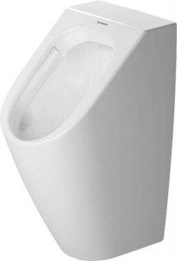 DURAVIT - ME by Starck Pisoár, zadní přívod vody, Rimless, s HygieneGlaze, bílá 2809302000