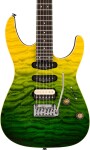Charvel Pro-Mod Plus Dinky DK24 HSS 2PT EB QM Zombie Fade