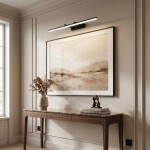 Koupelnové nástěnné LED svítidlo APP1880-1W 80cm BLACK OSW-66035