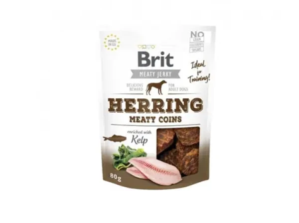 Brit Jerky Herring Meaty Coins 80g (8595602543786)