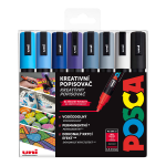 Posca sada popisovačů PC-5M, WINTER, 1,8 2,5 mm, tónů