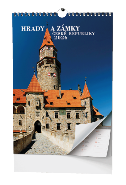 Nástěnný kalendář 2026 Baloušek - Hrady a zámky České republiky
