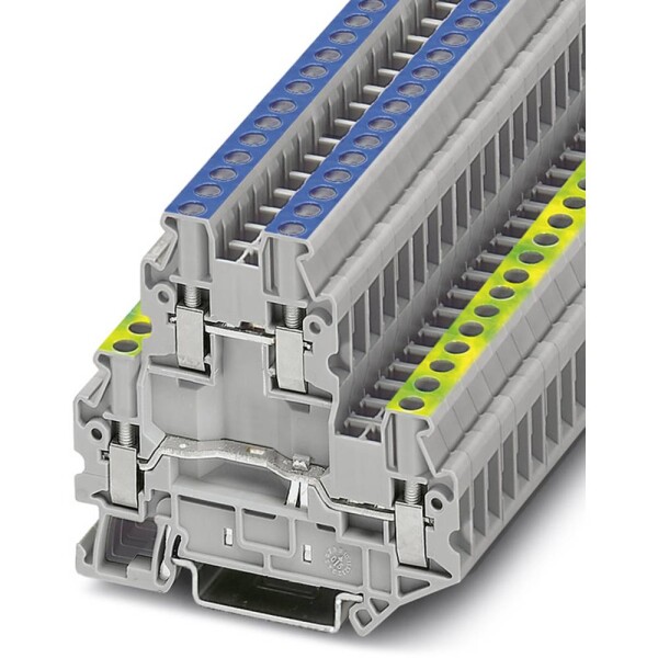 Phoenix Contact 3046731 řadová svorka průchodky 5.2 mm šroubovací šedá 50 ks