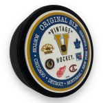 Mustang Puk NHL VINTAGE Textured Hockey puck - Original 6