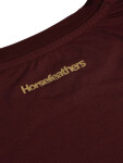 Horsefeathers SPIKE II icon ruby pánské tričko krátkým rukávem