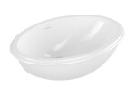 VILLEROY & BOCH - Evana Bezotvorové umyvadlo pod desku, 50x35 cm, s CeramicPlus 614700R1