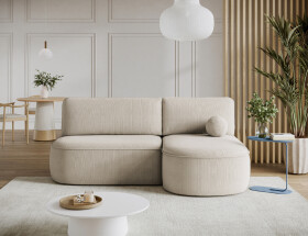 Sedací souprava Livosa Provedení: Pravá varianta, látka: Calmora 18