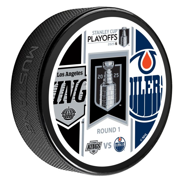 Mustang Puk Edmonton Oilers NHL LA Kings & 2025 Match Up Round 1