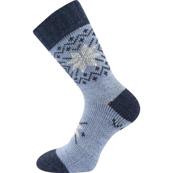 VOXX Ponožky silné zimní ALTA z merino vlny a alpaky VZOR K 35-38 120795
