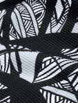 Dámské plavkové kalhotky Uniconf CBC 207 Graphical Mood bílo-černá