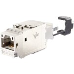 DIGITUS CAT 6A Keystone Jack, shielded, 500 MHz acc.ISO/IEC 60603-7-51,11801 AMD2:2010-04, tool free connec., set 24 pcs DN-93617-24