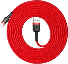 Baseus CALKLF-R09 Kabel USB-A (M) - Lightning (M) 3 m červená (CALKLF-R09)