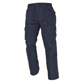 Montérkové kalhoty MAX pasové 100% bavlna DOPRODEJ navy-královská modrá 56 navy-královská modrá