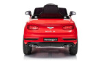 Mamido Elektrické autíčko Bentley Bentayga S 4x4 červené
