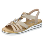 Pohodlné sandály Rieker W RKR680 beige 39