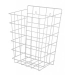 SANELA - Drátěné koše Drátěný koš, 15 l, bílá SLZN 40