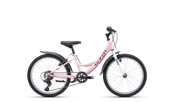 Dětské kolo CTM MAGGIE 20", barva matná světle růžová, model 2026