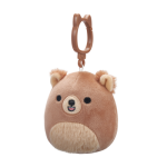 Klíčenka Squishmallows Medvěd kodiak - Stokely