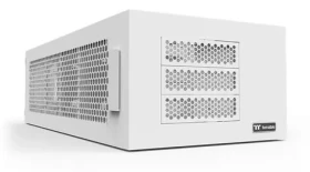 Thermaltake AX100 bílá / Rozšiřovací komora / pro AX700 XL-ATX / PS2 zdroj / 8x HDD-SSD / 560mm radiátor (CA-11C-00D6NN-00)