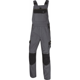 Pracovní kalhoty s laclem Delta Plus M5SAL Barva: Šedá, Velikost: S (M5SALGNPT)