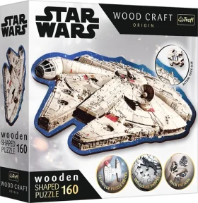 Trefl Wood Craft Origin - Puzzle - Star Wars: Millennium Falcon