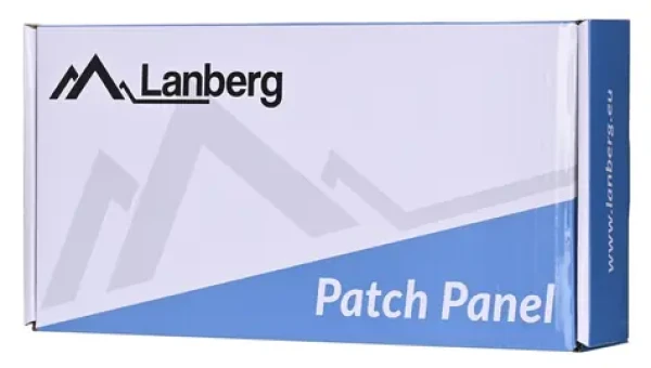 Lanberg PPF6-9012-S / Patch panel / 12 portů / Cat 6 STP / 10" (PPF6-9012-S)