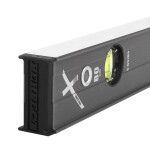 Vodováha hliníková frézovaná, 80 cm / 0°, 45°, 90°, STALCO PERFECT