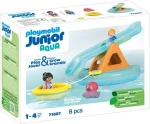 Playmobil® Junior Aqua 71687 Koupací ostrov se skluzavkou